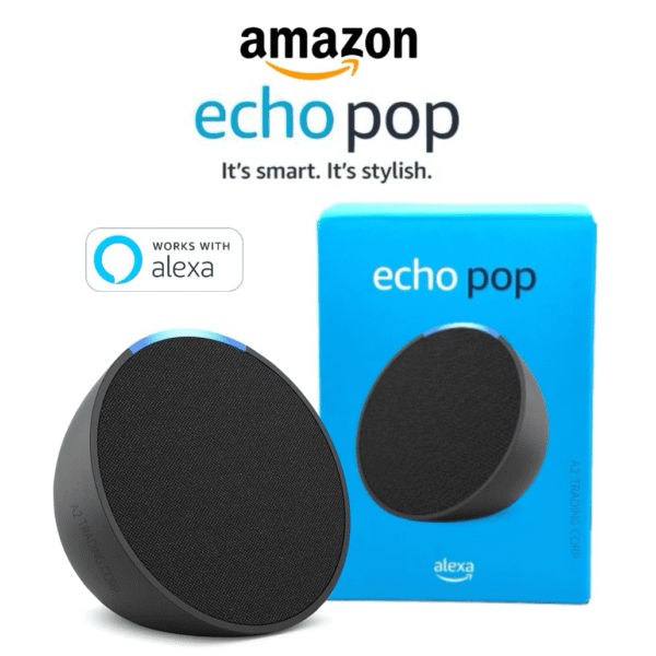 Echo Pop con Alexa – Altavoz Inteligente Compacto con Control por Voz - Imagen 3