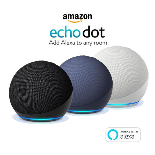 Alexa Echo Dot (5ta Generación) con Alexa – Altavoz Inteligente con Control por Voz - Imagen 2