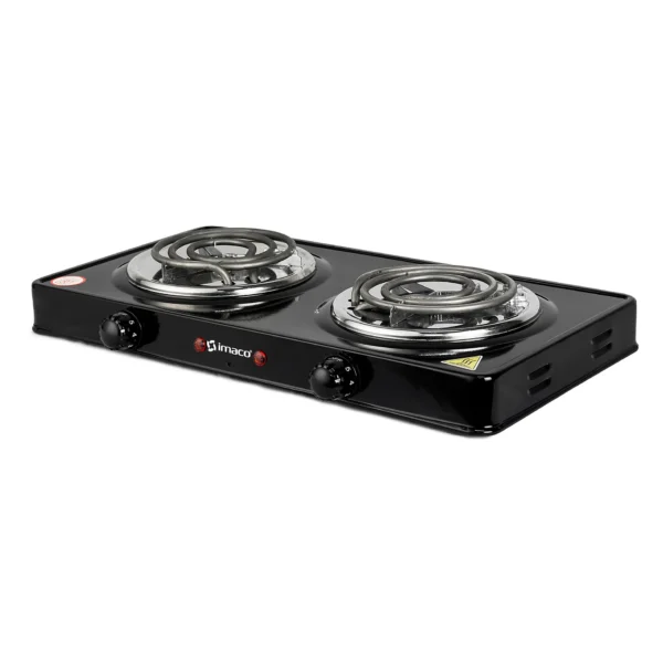 Cocina Eléctrica Imaco HP-1400 – 2 Hornillas, 2000W - Imagen 2