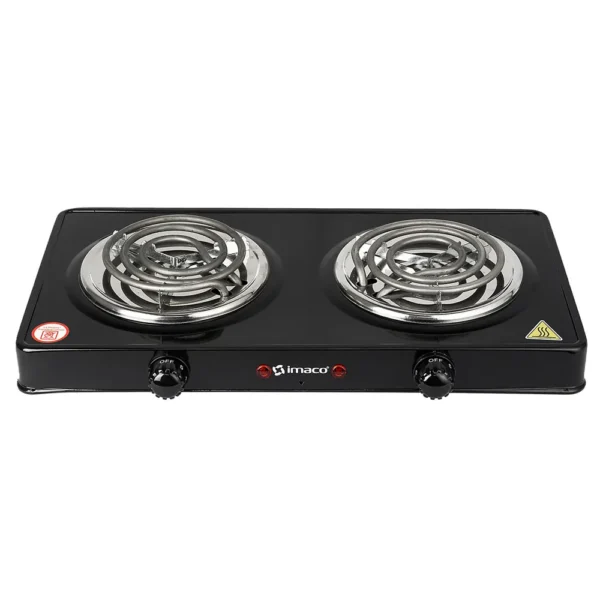 Cocina Eléctrica Imaco HP-1400 – 2 Hornillas, 2000W - Imagen 3
