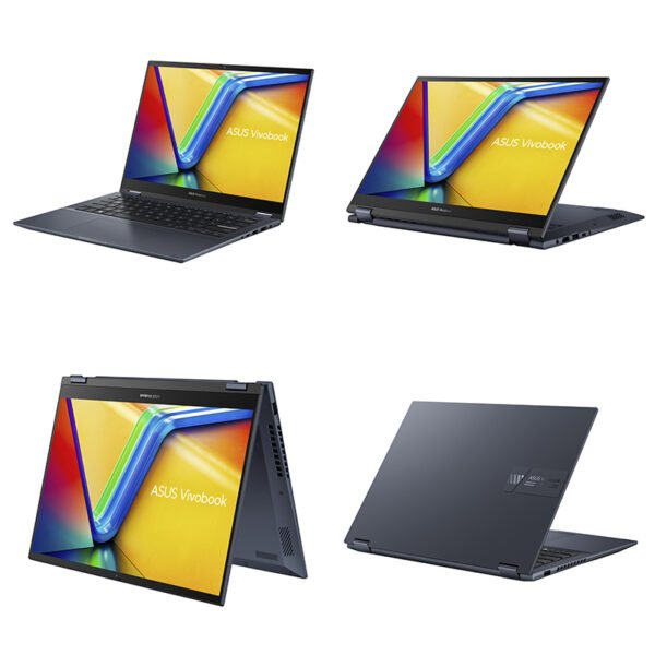 Notebook ASUS TP3402VA-LZ46, 14" WUXGA LED IPS Touch, Core i9-13900H 2.6/5.4GHz, 16GB DDR4 - Imagen 3
