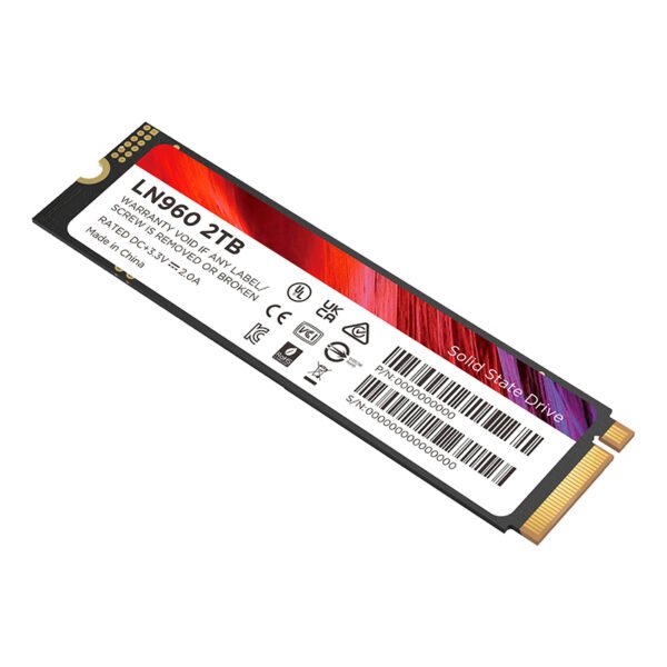 SSD Lenovo LN960, 2TB, M.2 2280, PCIe Gen 4 x4, NVMe 2.0 - Imagen 2