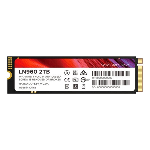 SSD Lenovo LN960, 2TB, M.2 2280, PCIe Gen 4 x4, NVMe 2.0 - Imagen 3