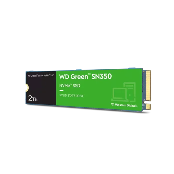 Unidad en estado sólido Western Digital Green SN350 NVMe 2TB M.2 2280, PCIe Gen3 x4