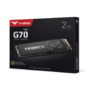 Unidad de estado sólido TEAMGROUP T-FORCE 2TB G70 PRO M.2 PCIe SSD, PCIe Gen4x4 con NVMe - Imagen 3