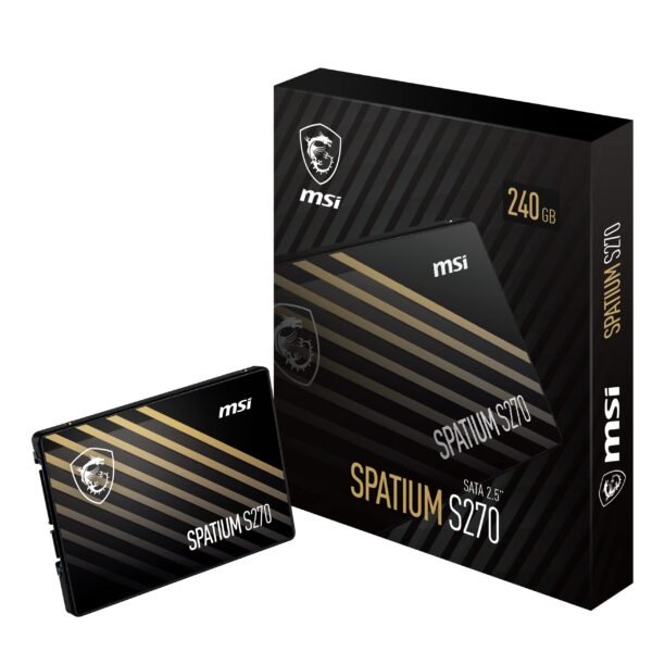 Unidad de Estado Sólido MSI SPATIUM S270 SATA 2.5" 240GB, SATA III 6.0 Gbps - Imagen 2