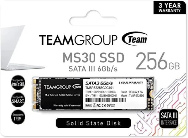 Unidad en estado solido TG MS30 M.2 2280 256GB SATA III 6Gb/s - Imagen 2