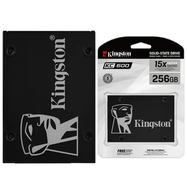 Unidad en estado sólido Kingston KC600, 256GB, SATA 6.0 Gbps, 2.5" - Imagen 2