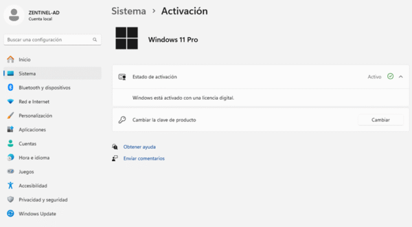 Licencia Original Windows 11 Pro – Clave de Activación 100% Permanente - Imagen 5
