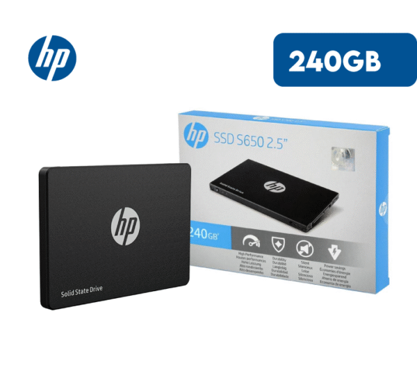 Unidad en estado sólido HP SSD S650 2.5" 240GB SATA III 6Gb/s - Imagen 2