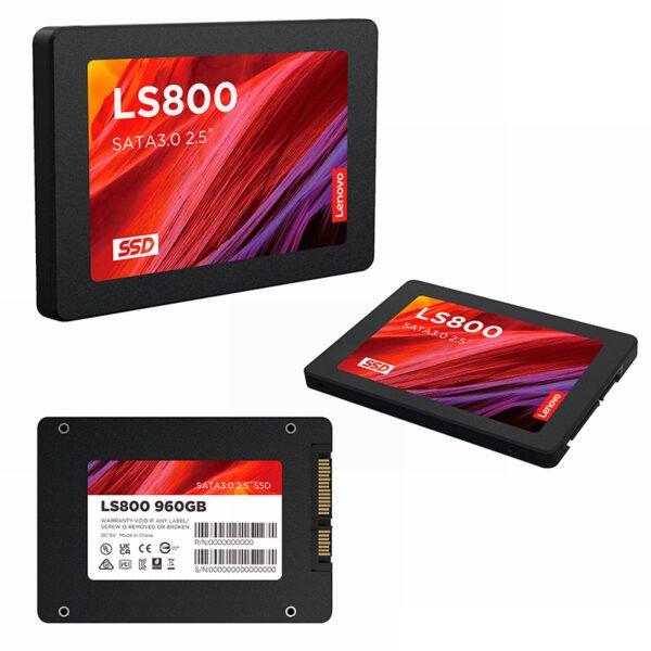 Unidad en estado sólido Lenovo LS800, 960GB, SATA III, 6.0 Gb/s, 2.5" - Imagen 2