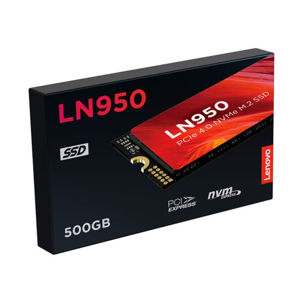 Unidad en estado sólido Lenovo LN950, 500GB, M.2 2280, PCIe Gen 4 x4, NVMe 2.0 - Imagen 2