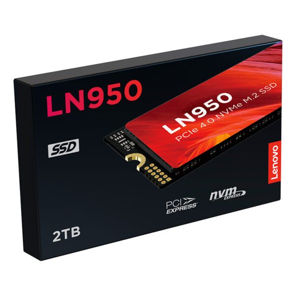 Unidad en estado sólido Lenovo LN950, 2TB, M.2 2280, PCIe Gen 4 x4, NVMe 2.0 - Imagen 2